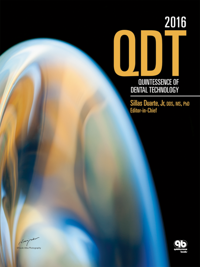 Cover of QDT 2016: Quintessence of Dental Technology